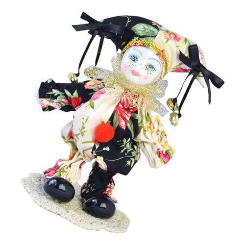 YIGZYCN Elegante 7 Zoll Porzellanpuppe Italienische Liebe Sammlerstück Für Heimdekoration Und Geschenke Triangel Italienische Porzellanpuppe Dekoration Clown Figur YIGZYCN Elegante 7 Zoll Porzellanpuppe Italienische Liebe Sammlerstück Für Heimdekoration Und Geschenke Triangel Italienische Porzellanpuppe Dekoration Clown Figur von YIGZYCN