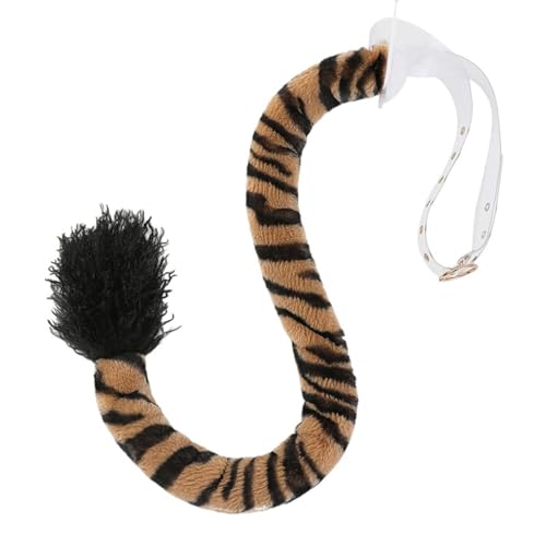 YIGZYCN Fuchsschwanz, Kunstfell, Wolf, Füchse, Katzen, Schwanz, Kostüm, Halloween, Cosplay, verstellbar, für Erwachsene und Kinder YIGZYCN Fuchsschwanz, Kunstfell, Wolf, Füchse, Katzen, Schwanz, Kostüm, Halloween, Cosplay, verstellbar, für Erwachsene und Kinder von YIGZYCN