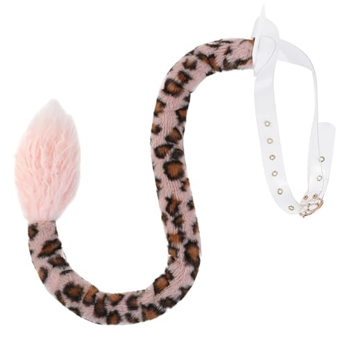 YIGZYCN Fuchsschwanz, Kunstfell, Wolf, Füchse, Katzen, Schwanz, Kostüm, Halloween, Cosplay, verstellbar, für Erwachsene und Kinder YIGZYCN Fuchsschwanz, Kunstfell, Wolf, Füchse, Katzen, Schwanz, Kostüm, Halloween, Cosplay, verstellbar, für Erwachsene und Kinder von YIGZYCN