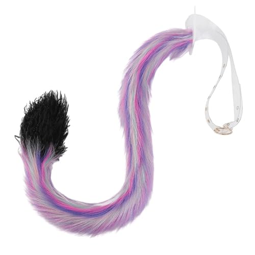 YIGZYCN Fuchsschwanz, Kunstfell, Wolf, Füchse, Katzen, Schwanz, Kostüm, Halloween, Cosplay, verstellbar, für Erwachsene und Kinder YIGZYCN Fuchsschwanz, Kunstfell, Wolf, Füchse, Katzen, Schwanz, Kostüm, Halloween, Cosplay, verstellbar, für Erwachsene und Kinder von YIGZYCN