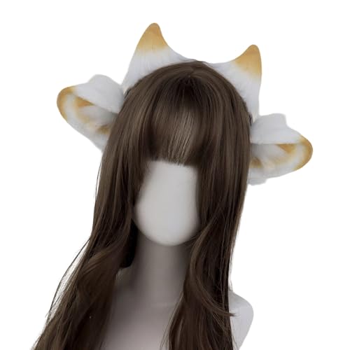 YIGZYCN Handgefertigte Ohren-Haarbänder für Damen und Herren, Cosplay-Haarreif, schöne Stile, Kopfbedeckung für Halloween und Party-Kostüme YIGZYCN Handgefertigte Ohren-Haarbänder für Damen und Herren, Cosplay-Haarreif, schöne Stile, Kopfbedeckung für Halloween und Party-Kostüme von YIGZYCN