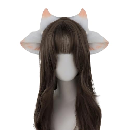 YIGZYCN Handgefertigte Ohren-Haarbänder für Damen und Herren, Cosplay-Haarreif, schöne Stile, Kopfbedeckung für Halloween und Party-Kostüme YIGZYCN Handgefertigte Ohren-Haarbänder für Damen und Herren, Cosplay-Haarreif, schöne Stile, Kopfbedeckung für Halloween und Party-Kostüme von YIGZYCN