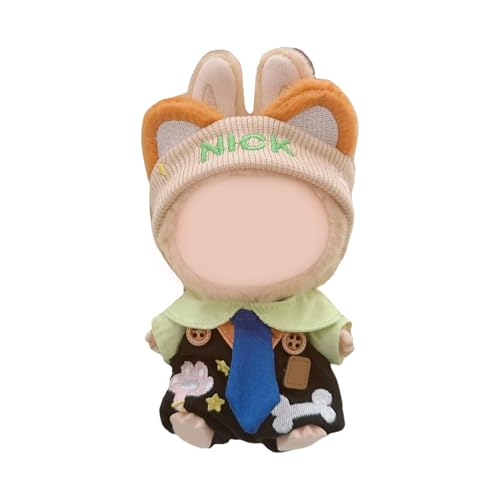 YIGZYCN Kinder Tun So Als Spielpuppenkostüm 17cm Figur Plüsch Doll Kleidung Set Easy Change Doll Display Dressing Accessoires Anime Doll Outfit YIGZYCN Kinder Tun So Als Spielpuppenkostüm 17cm Figur Plüsch Doll Kleidung Set Easy Change Doll Display Dressing Accessoires Anime Doll Outfit von YIGZYCN