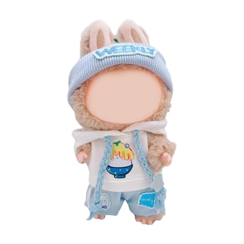 YIGZYCN Kinder Tun So Als Spielpuppenkostüm 17cm Figur Plüsch Doll Kleidung Set Easy Change Doll Display Dressing Accessoires Anime Doll Outfit YIGZYCN Kinder Tun So Als Spielpuppenkostüm 17cm Figur Plüsch Doll Kleidung Set Easy Change Doll Display Dressing Accessoires Anime Doll Outfit von YIGZYCN
