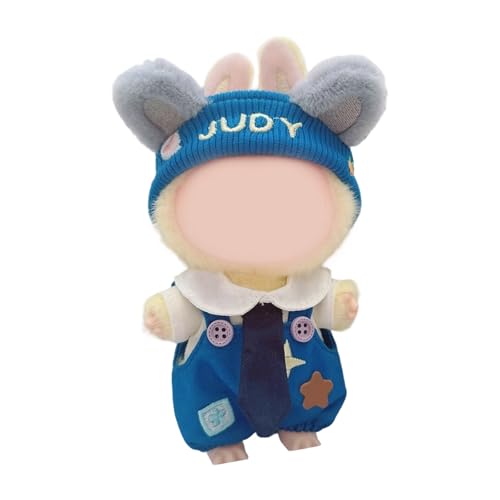 YIGZYCN Kinder Tun So Als Spielpuppenkostüm 17cm Figur Plüsch Doll Kleidung Set Easy Change Doll Display Dressing Accessoires Anime Doll Outfit YIGZYCN Kinder Tun So Als Spielpuppenkostüm 17cm Figur Plüsch Doll Kleidung Set Easy Change Doll Display Dressing Accessoires Anime Doll Outfit von YIGZYCN