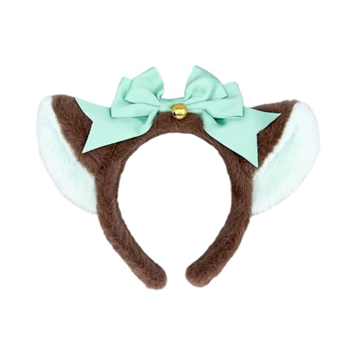 YIGZYCN Kitten Cosplay Kostüm Ohrstirnband Bowknot Schwanz Für Frauen Mädchen Halloween Rollenspiele Outfitzubehör von YIGZYCN
