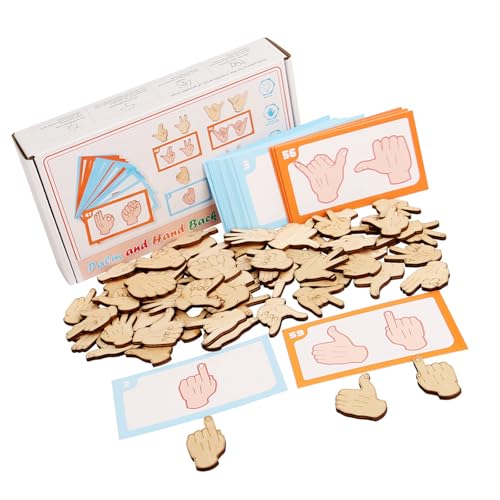 YIGZYCN Koordination des Holzfingers Für Kinder Und Eltern Um Die Soziale Interaktion Und Die Kognitiven Fähigkeiten Zu Verbessern YIGZYCN Koordination des Holzfingers Für Kinder Und Eltern Um Die Soziale Interaktion Und Die Kognitiven Fähigkeiten Zu Verbessern von YIGZYCN