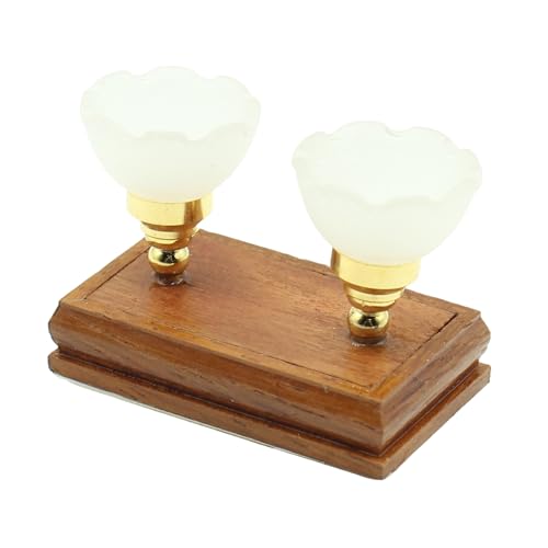 YIGZYCN Kronleuchter Modell Schlafzimmer Deckenleuchte Miniaturlampe Modellzubehör Rollenspiel Möbel Beleuchtung Spielzeugpuppe Haus YIGZYCN Kronleuchter Modell Schlafzimmer Deckenleuchte Miniaturlampe Modellzubehör Rollenspiel Möbel Beleuchtung Spielzeugpuppe Haus von YIGZYCN