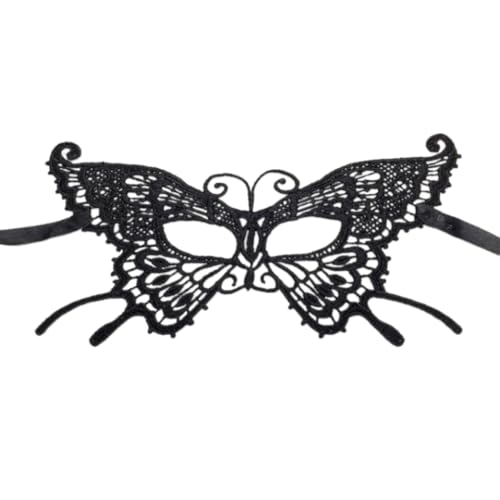 YIGZYCN Lace Masquerade Mask Lace Eye Mask Blindfold Venezianer Mask Half Face Mask Party Mask Cosplay Mask for Women Girls YIGZYCN Lace Masquerade Mask Lace Eye Mask Blindfold Venezianer Mask Half Face Mask Party Mask Cosplay Mask for Women Girls von YIGZYCN
