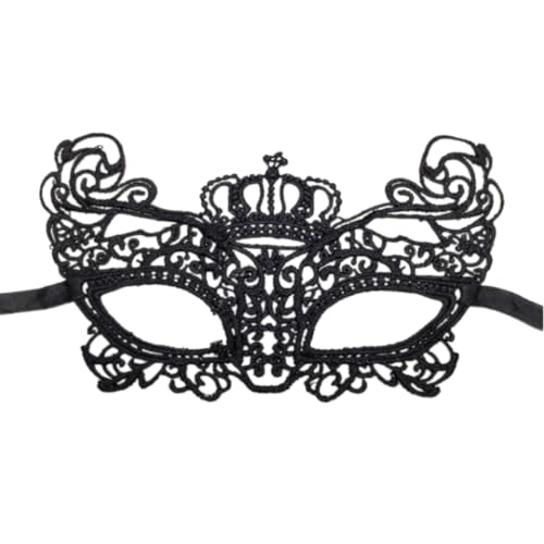 YIGZYCN Lace Masquerade Mask Lace Eye Mask Blindfold Venezianer Mask Half Face Mask Party Mask Cosplay Mask for Women Girls YIGZYCN Lace Masquerade Mask Lace Eye Mask Blindfold Venezianer Mask Half Face Mask Party Mask Cosplay Mask for Women Girls von YIGZYCN