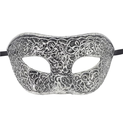 YIGZYCN Maskerades Venezianer-Party, Halloween-Kostüm, Karneval für Herren, halbes Gesicht, Geschenke YIGZYCN Maskerades Venezianer-Party, Halloween-Kostüm, Karneval für Herren, halbes Gesicht, Geschenke von YIGZYCN