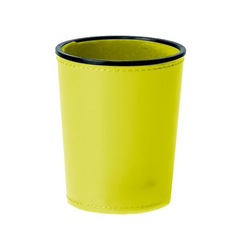 YIGZYCN Ruhige PU Leder Straight Dices Cup Shaker Stummschalter Dices Cups Trinkspiel Unterhaltung Dices Cup Spiel Vorräte Dauern von YIGZYCN