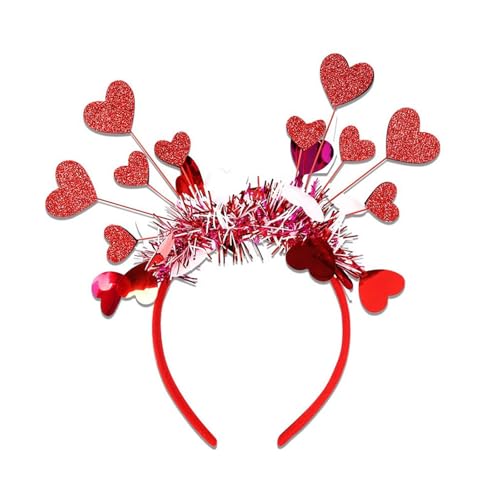 YIGZYCN Schimmernde Liebe Herzhaarhoop Glitzer Haarband Für Erwachsene Teenager Party Geting Headwear Valentines Festival Accessoire YIGZYCN Schimmernde Liebe Herzhaarhoop Glitzer Haarband Für Erwachsene Teenager Party Geting Headwear Valentines Festival Accessoire von YIGZYCN
