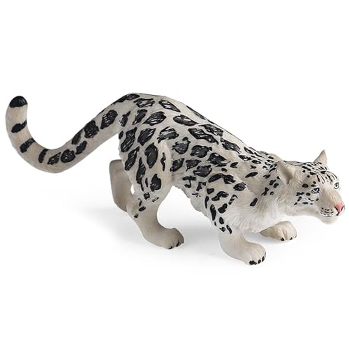 YIGZYCN Simuliertes Wildtiermodell Spielzeug Großer Schneeleopard Blume Leopard Solide Kinder kognitive Ornament YIGZYCN Simuliertes Wildtiermodell Spielzeug Großer Schneeleopard Blume Leopard Solide Kinder kognitive Ornament von YIGZYCN