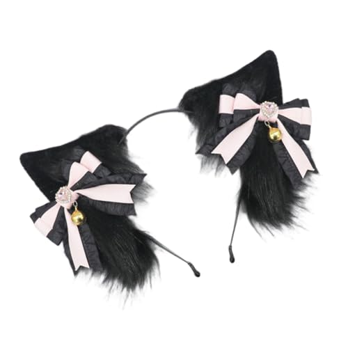 YIGZYCN Tier-Füchse Wolf Schwanz Ohr Stirnbänder Halloween Weihnachten Party Kostüm Spielzeug YIGZYCN Tier-Füchse Wolf Schwanz Ohr Stirnbänder Halloween Weihnachten Party Kostüm Spielzeug von YIGZYCN