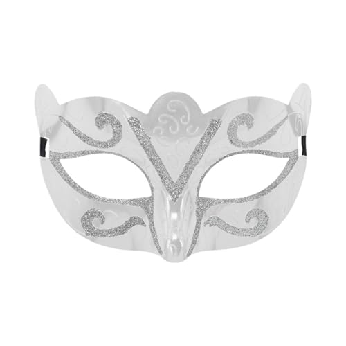 YIGZYCN Venezianermaske, Augenmaske, Glitzer, Halbgesichtsmaske, Augenmaske für Maskerade, Abschlussball, Halloween-Party, Cosplay, Fotoshooting-Geschenk von YIGZYCN