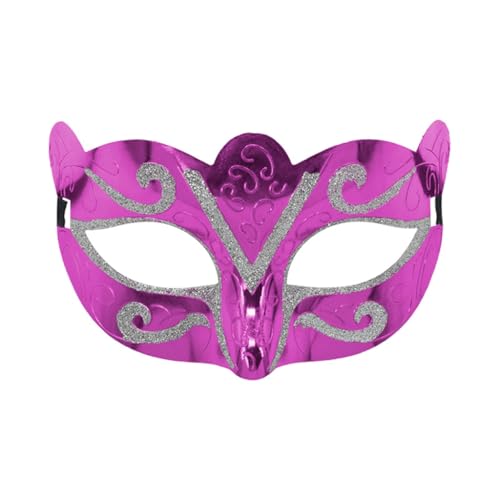 YIGZYCN Venezianermaske, Augenmaske, Glitzer, Halbgesichtsmaske, Augenmaske für Maskerade, Abschlussball, Halloween-Party, Cosplay, Fotoshooting-Geschenk von YIGZYCN
