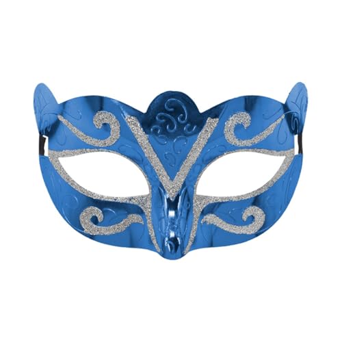 YIGZYCN Venezianermaske, Augenmaske, Glitzer, Halbgesichtsmaske, Augenmaske für Maskerade, Abschlussball, Halloween-Party, Cosplay, Fotoshooting-Geschenk von YIGZYCN