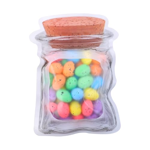 Mini-Ostereier-Dekorationen, Ornament-Set, bunte Kunststoff-Eier, künstliche Ostereier, Festival-Eier für Bastelarbeiten, Heimdekoration, Partyzubehör (mehrfarbig 2, Einheitsgröße), 40 Stück von YILEEGOO