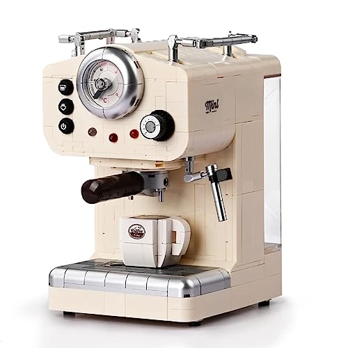 YILETKC Kaffeemaschine Modell Bausteine, 678 Teile Kaffee Schleifer Maschine Küche Sammlerstück Bausteine Bausatz, MOC Konstruktion Spielzeug Modell, Geschenk für Kinder und Erwachsene YILETKC Kaffeemaschine Modell Bausteine, 678 Teile Kaffee Schleifer Maschine Küche Sammlerstück Bausteine Bausatz, MOC Konstruktion Spielzeug Modell, Geschenk für Kinder und Erwachsene von YILETKC