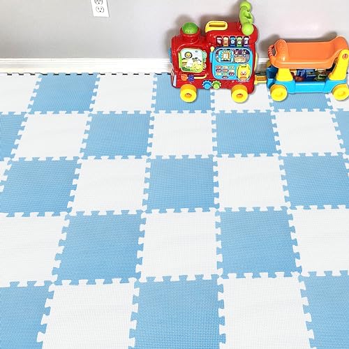 YIMINYUER® 25 Teilige (30cm×30cm×1cm Einzelstück), Puzzlematten Baby, Puzzlematte Spielmatte, Babys Puzzle Matten, Kinder Spielmatten R01R07G301025 von YIMINYUER