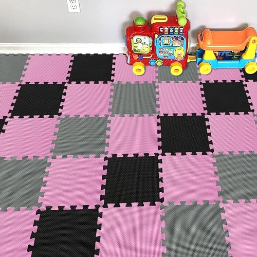 YIMINYUER® 25 Teilige (30cm×30cm×1cm Einzelstück), Puzzlematten Baby, Puzzlematte Spielmatte, Babys Puzzle Matten, Kinder Spielmatten R03R04R12G301025 YIMINYUER® 25 Teilige (30cm×30cm×1cm Einzelstück), Puzzlematten Baby, Puzzlematte Spielmatte, Babys Puzzle Matten, Kinder Spielmatten R03R04R12G301025 von YIMINYUER