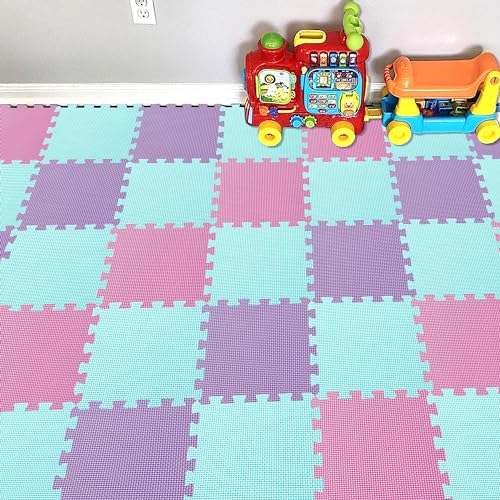 YIMINYUER® 25 Teilige (30cm×30cm×1cm Einzelstück), Puzzlematten Baby, Puzzlematte Spielmatte, Babys Puzzle Matten, Kinder Spielmatten R03R08R11G301025 YIMINYUER® 25 Teilige (30cm×30cm×1cm Einzelstück), Puzzlematten Baby, Puzzlematte Spielmatte, Babys Puzzle Matten, Kinder Spielmatten R03R08R11G301025 von YIMINYUER