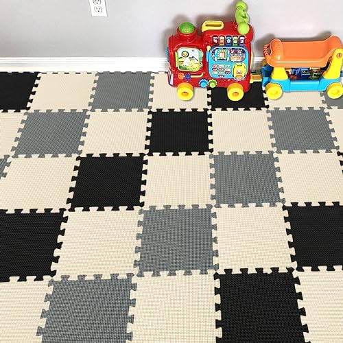 YIMINYUER® 25 Teilige (30cm×30cm×1cm Einzelstück), Puzzlematten Baby, Puzzlematte Spielmatte, Babys Puzzle Matten, Kinder Spielmatten R04R10R12G301025 YIMINYUER® 25 Teilige (30cm×30cm×1cm Einzelstück), Puzzlematten Baby, Puzzlematte Spielmatte, Babys Puzzle Matten, Kinder Spielmatten R04R10R12G301025 von YIMINYUER