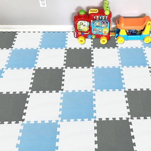 YIMINYUER® 25 Teilige (30cm×30cm×1cm Einzelstück), Puzzlematten Baby, Puzzlematte Spielmatte, Babys Puzzle Matten, Kinder Spielmatten R01R07R12G301025 YIMINYUER® 25 Teilige (30cm×30cm×1cm Einzelstück), Puzzlematten Baby, Puzzlematte Spielmatte, Babys Puzzle Matten, Kinder Spielmatten R01R07R12G301025 von YIMINYUER