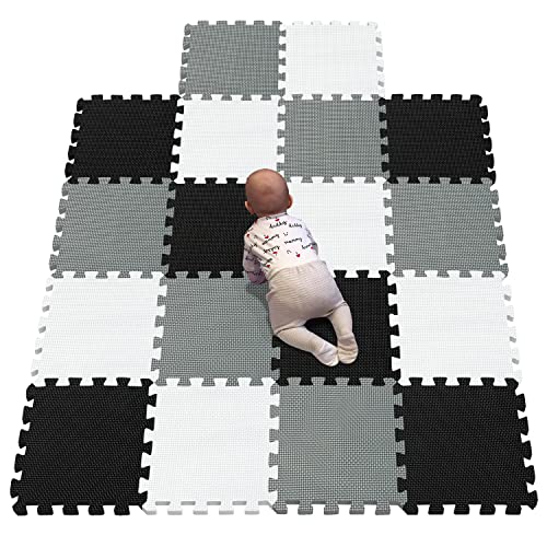 YIMINYUER® 18 Teilige (30cm×30cm×1cm Einzelstück), Puzzlematten Baby, Puzzlematte Spielmatte, Babys Puzzle Matten, Kinder Spielmatten R01R04R12G301018 YIMINYUER® 18 Teilige (30cm×30cm×1cm Einzelstück), Puzzlematten Baby, Puzzlematte Spielmatte, Babys Puzzle Matten, Kinder Spielmatten R01R04R12G301018 von YIMINYUER