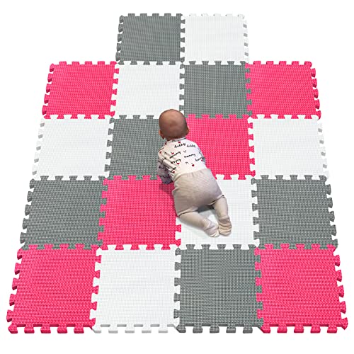 YIMINYUER® 18 Teilige (30cm×30cm×1cm Einzelstück), Puzzlematten Baby, Puzzlematte Spielmatte, Babys Puzzle Matten, Kinder Spielmatten R01R09R12G301018 YIMINYUER® 18 Teilige (30cm×30cm×1cm Einzelstück), Puzzlematten Baby, Puzzlematte Spielmatte, Babys Puzzle Matten, Kinder Spielmatten R01R09R12G301018 von YIMINYUER