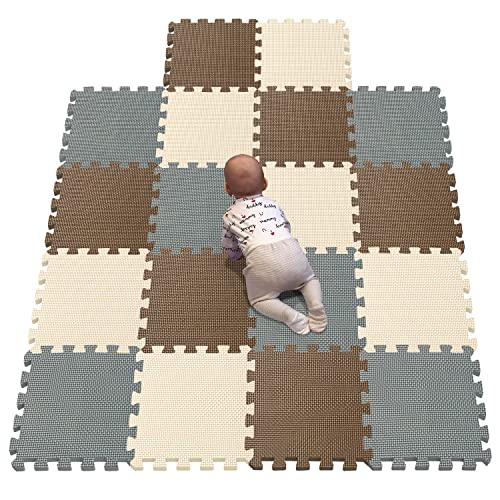 YIMINYUER® 18 Teilige (30cm×30cm×1cm Einzelstück), Puzzlematten Baby, Puzzlematte Spielmatte, Babys Puzzle Matten, Kinder Spielmatten R06R10R12G301018 YIMINYUER® 18 Teilige (30cm×30cm×1cm Einzelstück), Puzzlematten Baby, Puzzlematte Spielmatte, Babys Puzzle Matten, Kinder Spielmatten R06R10R12G301018 von YIMINYUER