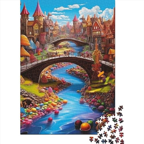 Paradies Puzzle 1000 Teile Schwer Puzzle Spielzeug Pädagogisches Spiel Impossible Herausforderungsspielzeug Für Erwachsene Und Kinder Ab 12 Jahren 1000pcs (75x50cm) von YINNDKSOK