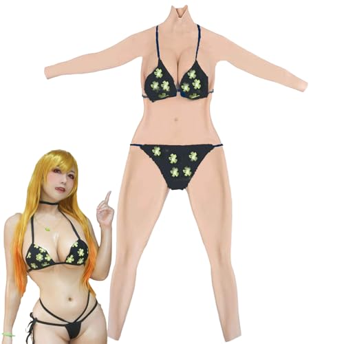 YINSUCDS Silikon Brustplatte Realistisch Brüste Mit Katheter Silikon Bodysuit Brust G Cup für Crossdresser Cosplay Transgender von YINSUCDS