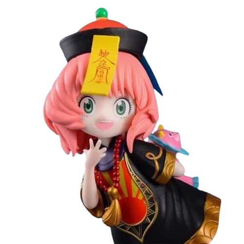 YINTMI Für Anya Figur Spielzeug Anime Charakter Puppe Anime Modelle Statue, PVC Action Figur Spielzeug Desktop Dekoration Sammlerstücke Ornamente, Geeignet Für 14 Jahre Und Älter (Gyonshi) von YINTMI