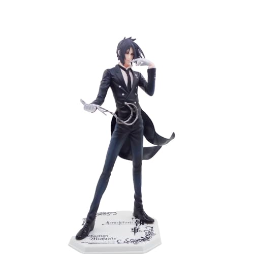 YINTMI Für Black Butler Figur Spielzeug Anime Charakter Puppe Anime Modelle Statue, PVC Action Figur Spielzeug Desktop Dekoration Sammlerstücke Ornamente, Geeignet Für 14 Jahre Und Älter von YINTMI