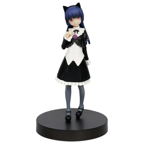 YINTMI Für Schwarze Katze Figur Spielzeug Anime Charakter Puppe Anime Modelle Statue, PVC Action Figur Spielzeug Desktop Dekoration Sammlerstücke Ornamente, Geeignet Für 14 Jahre Und Älter von YINTMI