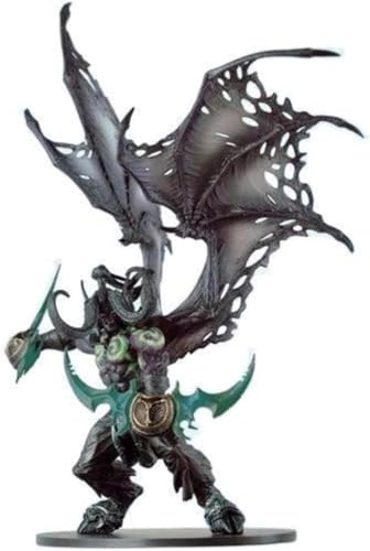 YINTMI für Dämon Illidan Figur Spielzeug Anime Charakter Puppe Anime Modelle Statue, PVC Action Figur Spielzeug Desktop Dekoration Sammlerstücke Ornamente von YINTMI