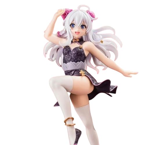 YINTMI für Elaina Figur Spielzeug Anime Charakter Puppe Anime Modelle Statue, PVC Action Figur Spielzeug Desktop Dekoration Sammlerstücke Ornamente, geeignet für 14 Jahre und älter (Cheongsam) von YINTMI