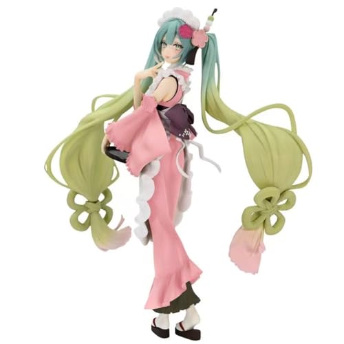 YINTMI für Hatsune Miku Figur Spielzeug Anime Charakter Puppe Anime Modelle Statue, PVC Action Figur Spielzeug Desktop Dekoration Sammlerstücke Ornamente, geeignet für 14 Jahre und älter (Kirsche) YINTMI für Hatsune Miku Figur Spielzeug Anime Charakter Puppe Anime Modelle Statue, PVC Action Figur Spielzeug Desktop Dekoration Sammlerstücke Ornamente, geeignet für 14 Jahre und älter (Kirsche) von YINTMI