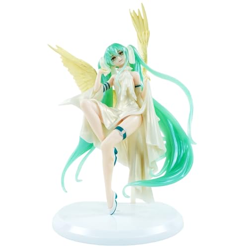 YINTMI für Hatsune Miku Figur Spielzeug Anime Charakter Puppe Anime Modelle Statue, PVC Action Figur Spielzeug Desktop Dekoration Sammlerstücke Ornamente Sammlerstücke Statue Geschenke (Leichter) von YINTMI