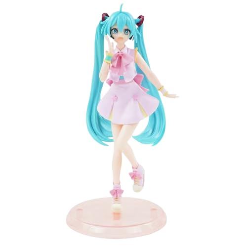 YINTMI für Hatsune Miku Figur Spielzeug Anime Charakter Puppe Anime Modelle Statue, PVC Action Figur Spielzeug Desktop Dekoration Sammlerstücke Ornamente Sammlerstücke Statue Geschenke (Rosa Sakura) YINTMI für Hatsune Miku Figur Spielzeug Anime Charakter Puppe Anime Modelle Statue, PVC Action Figur Spielzeug Desktop Dekoration Sammlerstücke Ornamente Sammlerstücke Statue Geschenke (Rosa Sakura) von YINTMI