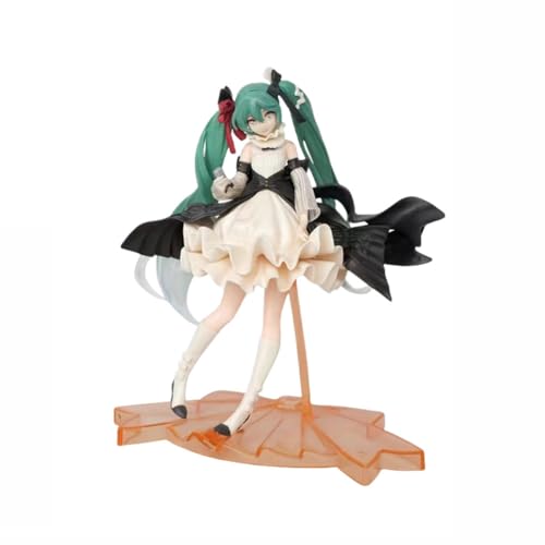 YINTMI für Hatsune Miku Figur Spielzeug Anime Charakter Puppe Anime Modelle Statue, PVC Action Figur Spielzeug Desktop Dekoration Sammlerstücke Ornamente Sammlerstücke Statue Geschenke (Sängerin) von YINTMI