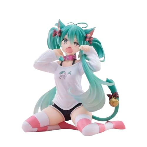 YINTMI für Katzenohren Hatsune Miku Figur Spielzeug Anime Charakter Puppe Anime Modelle Statue, PVC Action Figur Spielzeug Desktop Dekoration Sammlerstücke Ornamente, geeignet für 14 Jahre und älter YINTMI für Katzenohren Hatsune Miku Figur Spielzeug Anime Charakter Puppe Anime Modelle Statue, PVC Action Figur Spielzeug Desktop Dekoration Sammlerstücke Ornamente, geeignet für 14 Jahre und älter von YINTMI