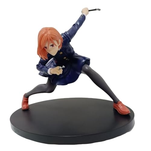 YINTMI für Kugisaki Nobara Figur Spielzeug Anime Charakter Puppe Anime Modelle Statue, PVC Action Figur Spielzeug Desktop Dekoration Sammlerstücke Ornamente, geeignet für 14 Jahre und älter YINTMI für Kugisaki Nobara Figur Spielzeug Anime Charakter Puppe Anime Modelle Statue, PVC Action Figur Spielzeug Desktop Dekoration Sammlerstücke Ornamente, geeignet für 14 Jahre und älter von YINTMI