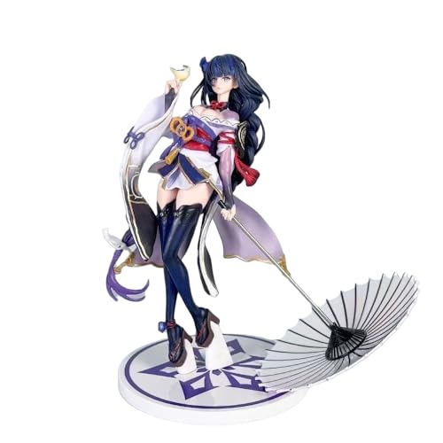 YINTMI für Raiden Shogun Figur Spielzeug Anime Charakter Puppe Anime Modelle Statue, PVC Action Figur Spielzeug Desktop Dekoration Sammlerstücke Ornamente von YINTMI