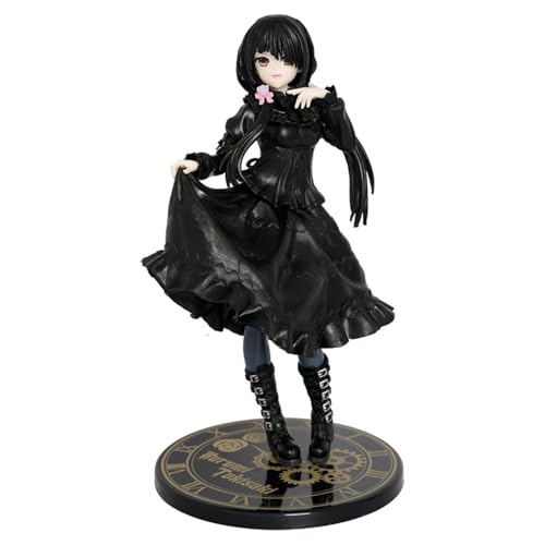YINTMI für Schwarzes Kleid Tokisaki Kurumi Figur Spielzeug Anime Charakter Puppe Anime Modelle Statue, PVC Action Figur Spielzeug Desktop Dekoration Sammlerstücke Ornamente YINTMI für Schwarzes Kleid Tokisaki Kurumi Figur Spielzeug Anime Charakter Puppe Anime Modelle Statue, PVC Action Figur Spielzeug Desktop Dekoration Sammlerstücke Ornamente von YINTMI
