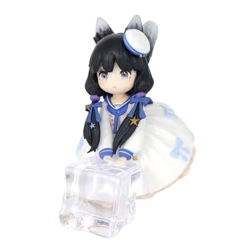 YINTMI für Tea Party Katze Figur Spielzeug Anime Charakter Puppe Anime Modelle Statue, PVC Action Figur Spielzeug Desktop Dekoration Sammlerstücke Ornamente, geeignet für 14 Jahre und älter von YINTMI