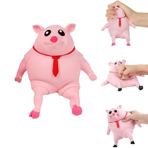 Anti Stress Schwein, Piggy Squeeze Toy, Schweine Spielzeug, Stress Toy Schwein, ettes Schwein Stress Spielzeug, Sensorisches Fidget-Spielzeug für Jungen und Mädchen, Spaßige Party-Druckspielzeuge Anti Stress Schwein, Piggy Squeeze Toy, Schweine Spielzeug, Stress Toy Schwein, ettes Schwein Stress Spielzeug, Sensorisches Fidget-Spielzeug für Jungen und Mädchen, Spaßige Party-Druckspielzeuge von YINZZTRY