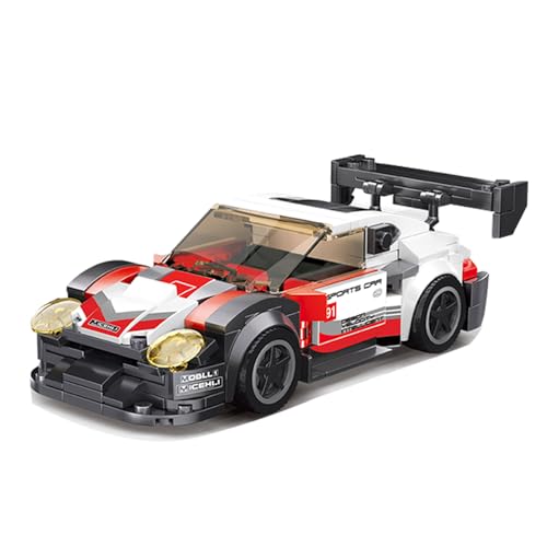 YINcrinx 271 Teile Supercar-Bausteine, pädagogisches Kleinteil-Bauset für Kinder. Modellauto-Spielzeug zum Ausstellen, Schreibtischdekoration, Modellauto-Spielzeug. von YINcrinx